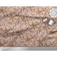thumbnail image 2 of Soimoi Poly Georgette Fabric Leaves & Floral Batik Print Sewing Fabric Yard 52 Inch Wide, 2 of 3
