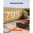 thumbnail image 3 of VEVOR Natural Reed Fencing, 4 ft x 16.4 ft, 2 Pack Decorative Natural Reed Fencing Roll, Decorative Fence for Backyard Divider, Privacy Screen Panel Curtain for Balcony Patio Garden Backyard Outdoor, 3 of 9