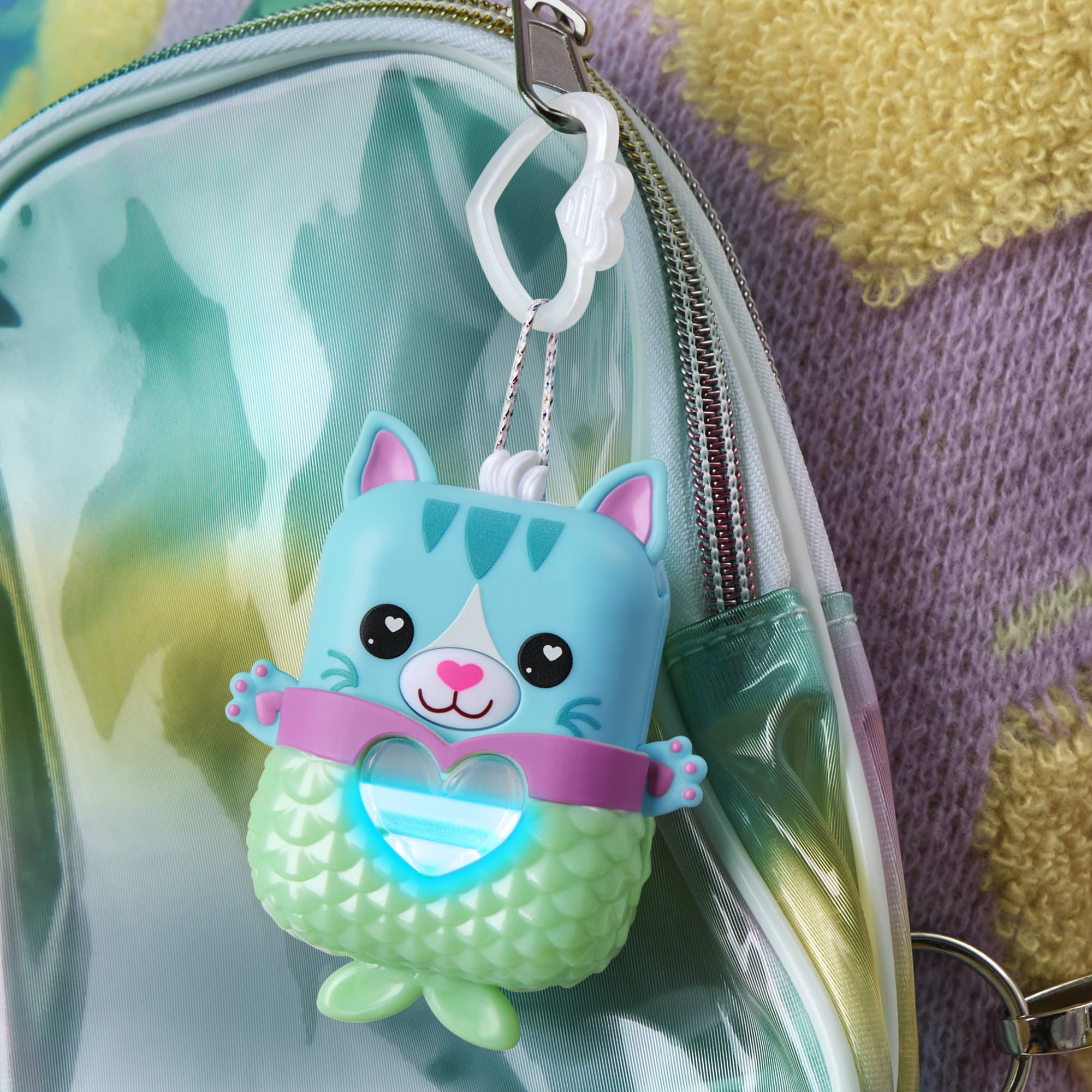 NANO-MALS Pawtricia the Blue Kitty Electronic Fidget Pet