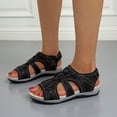 thumbnail image 4 of RKSTN Sandals for Women Open-toe Comfortable Soft Warm Home Slippers Soft Comfortable Sandals, 4 of 5