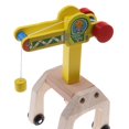 thumbnail image 4 of Esquirla Wooden Trains Railway Set Compatible Accessories - Mobile Crane & Freight Car, 4 of 8
