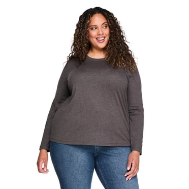 Lane Bryant Women's Plus Long-Sleeve T-Shirt