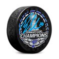 thumbnail image 1 of Brayden Schenn Rondelle de la Coupe Stanley 2019 des Blues de St Louis Autographiée, 1 of 2