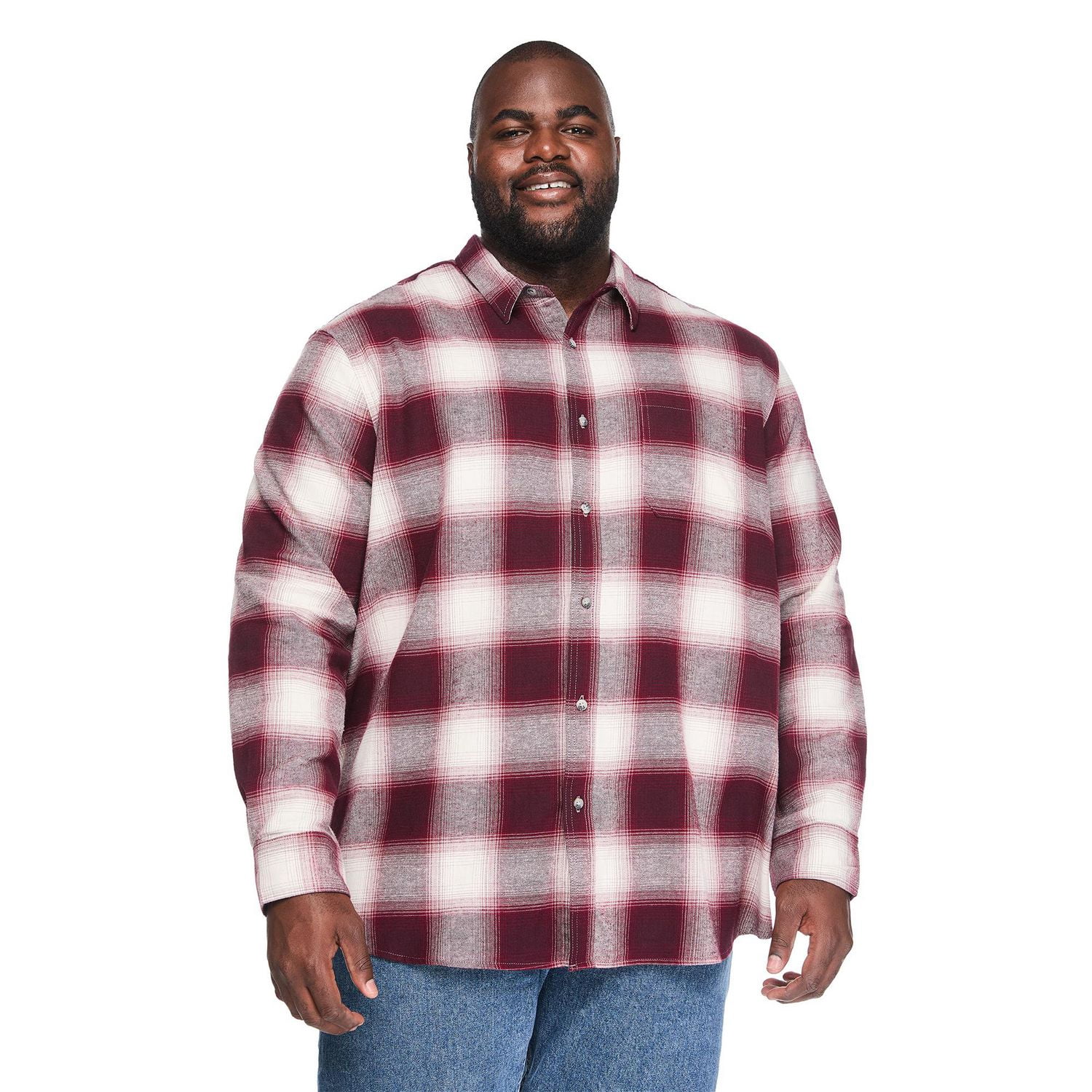 George Big Men's Flannel Shirt