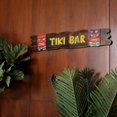 thumbnail image 2 of Panneau « Tiki Bar » de 39 Po Sculpté à la Main avec Palmiers, 2 of 7