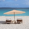 thumbnail image 4 of Fridja Auvent de Remplacement pour Parasol de Patio à 8 Baleines de 106,3 Pouces, Auvent de Remplacement Protection UV Imperméable pour Table Extérieure, Marché, Cour, Toit d'Auvent de Parasol d'Extérieur, 4 of 5