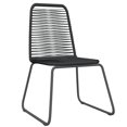thumbnail image 3 of vidaXL 3 Piece Garden Dining Set Black, 3 of 5