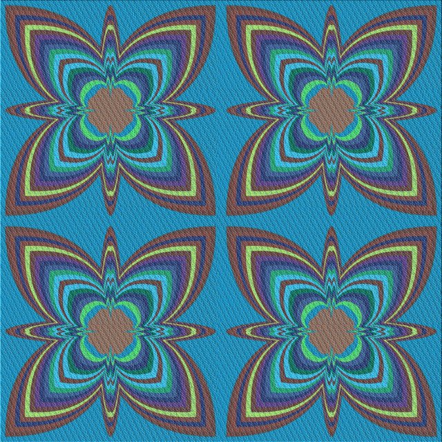 Ahgly Tapis de Zone Carré Lavable en Machine, Turquoise Foncé Vert, 8 Pieds Carré