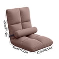 thumbnail image 1 of fheaev Singles Bedroom Bays Window Bed With Foldable Backrest For Sleeping Or Reclining Sofa Cushion, 1 of 3