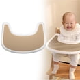 thumbnail image 2 of Kitchen Placemat High Chair Placemats 2 Pieces Of High Chair Placemats Silicone Clean And Suitable For Stokke High Chair Tray Cover Suitable For Stokke High Chair Tray (Gre,Brown Kitchen Placemat, 2 of 6