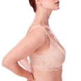 thumbnail image 4 of Bali Womens Lace Desire Wirefree Bra, M, Latte Lift, 4 of 4