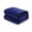 Blue, variant on Velvet Blanket Cover 150 cm x 200 cm Solid Color Polyester Thickened Soft Flannel-like Texture for Bedroom Use