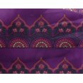 thumbnail image 4 of oneOone Georgette Viscose Fabric Leaves & Floral Block Print Fabric By The Yard 42 Inch Wide, 4 of 4