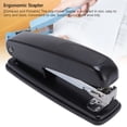 thumbnail image 3 of Heavy Duty Stapler, Desktop Stapler Comfortable Grip 66mm Paper Feed  for Office, 3 of 7