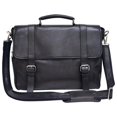 thumbnail image 1 of Preferred Nation P6120.BLACK Marshall Leather Briefcase, Black, 1 of 2