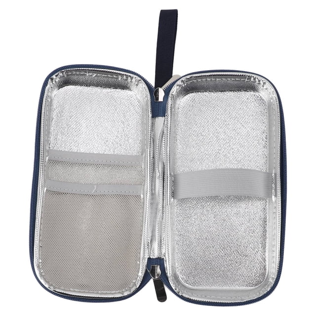 Insulin Cooler Travel Case, Portable Diabetic Medication Bag, Multifunctional Insulated Cool Organizer With Zipper Closure, For Use
