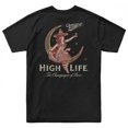 thumbnail image 2 of Miller High Life Girl In The Moon Front and Back Print T-Shirt-3XLarge, 2 of 3
