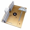 thumbnail image 2 of Router Table Insert Plate Aluminum Alloy Wood Milling Flip Board Machine Engraving Auxiliary Tool Woodworking Benches, 2 of 7