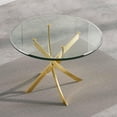 thumbnail image 4 of Heavenly Collection Star Dining Table with Tempered Glass 36", 4 of 6