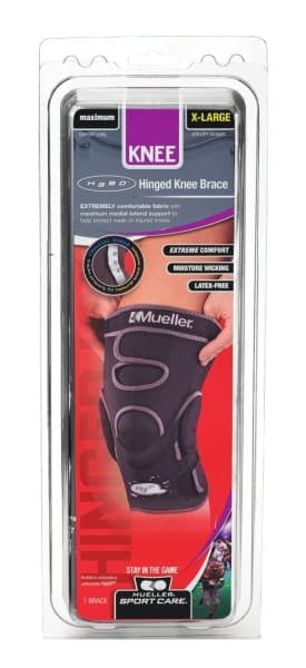 Mueller Sports Medicine Hg80 Hinged Knee Brace (X-Large)