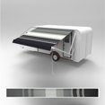 thumbnail image 5 of ALEKO RV Awning Fabric Replacement, 3,7 x 2.4 m (12 x 8 ft), Black Striped Color, 5 of 5
