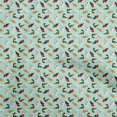 thumbnail image 1 of oneOone Rayon Light Mint Green Fabric Colorful Dinosaur Cartoon Sewing Craft Projects Fabric Prints By Yard 56 Inch Wide, 1 of 5