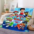 thumbnail image 1 of Paw Patrol Flannel Coral Fleece Blanket Children'S Cartoon Print Blanket, 1 of 1