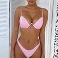 thumbnail image 5 of Ensemble Bikini Rembourré Rehausseur Bandage pour Femmes Maillot de Bain Lot, 5 of 5