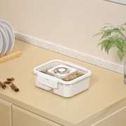 Dvkptbk Kitchen Plastic Food Storage Container with Airtight Lids Reusableleftover Food Lunch Boxes - Leak Proof Storage Boxs Kitchen Storage & Organization Storage & Organization