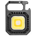 thumbnail image 1 of Mini LED Flashlight 700 Lumens Magnetic COB Flashlights 500mAh USB Rechargeable Bright Work Light Portable Keychain Flashlight with 7 Light Modes Folding Bracket Bottle Opener, 1 of 11