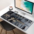 thumbnail image 2 of Bowayaoa Mouse Pad, Gaming Desk Mat with Non-Slip Rubber Base, Precision Mouse Pad for Gamers, Blueprint Desk Pad for Office & Gaming Setup, Washable Extended Mouse Mat, 2 of 4