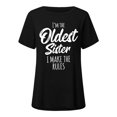 thumbnail image 4 of Pompotops Femmes Mode Casual Impression Chemises Manches Courtes Tee-Tops Tunique Blouse, 4 of 4