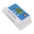 thumbnail image 4 of Solar Panel Charge Controller,PWM Solar Charge Controller Solar Panel Intelligent Regulator PWM Solar Charge Controller Regulator Solid Performance, 4 of 8