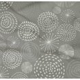thumbnail image 5 of oneOone Tissu Popeline de Coton Sergé Gris Abstrait pour Robe Tissu Imprimé au Mètre 56 Pouces de Large, 5 of 5