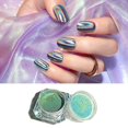 thumbnail image 1 of Ultra-thin Multicolor Holographic Mirror Effect Nail Art Powder Chrome Pigment, 1 of 5