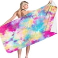 thumbnail image 4 of X-723 B Extra Large Pool Towel 80X160Cm High Absorbency Microfiber Fast Drying Lightweight For Beach Travel Decorative Tapestry Easy Maintenance #K2V2T, 4 of 5