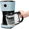 thumbnail image 3 of Haden Heritage Cafetière Rétro Vintage pour la Maison, 12 Tasses, Bleue, 3 of 8