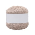 thumbnail image 1 of VONKY Knitting Thread Cotton Crochet Yarn Embroidery Clothes Sweater Tapestry Weave Line DIY Accessory Light Brown, 1 of 9