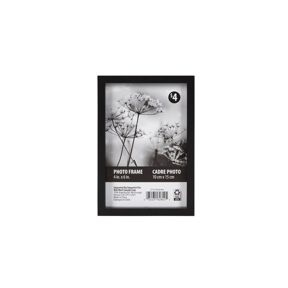 Cadre photo Gally – noir 10,6 cm x 15,2 cm