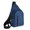 Bleu Foncé, variante sur Sac de Poitrine en Tissu avec Trou pour Écouteurs, Sport Fonctionnel, Extérieur, Sac Bandoulière/épaule pour Hommes et Femmes