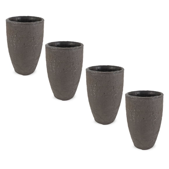 Algreen Products 87311 Athena Jardinière Auto-Arrosante, Brownstone (Lot de 4)