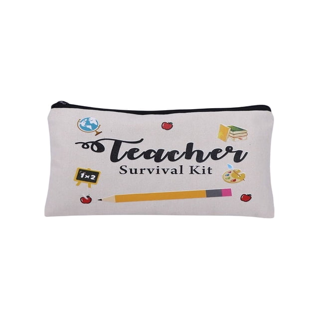 Sac de Rangement pour Maquillage Pochette en Toile Finition Soignée Dessin Animé Style Simple à la Mode Polyvalent Style Simple Design Chic Type Exquis 3