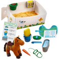 thumbnail image 2 of Melissa & Doug - 8537 | Feed & Groom Horse Care Play Set, 2 of 2