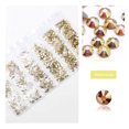 thumbnail image 2 of mmirethe Rhinestones Flat-Bottom Multi-faceted Sides DIY Handcraft Excellent Gloss Manicure Crystal Different Styles Mobile Phone Metallic Sunlight, 2 of 6