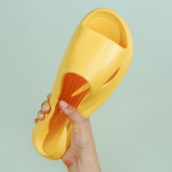 Dvkptbk Cloud Slippers for Women and Men Indoor & Outdoor Pillow Slippers Non Slip Quick Drying Shower Slides Bathroom Sandals Light Weight EVA Platform Environmental Friendly Casual Shoes