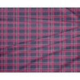 thumbnail image 4 of oneOone Polyester Lycra Fabric Madras Check Print Sewing Fabric BTY 56 Inch Wide, 4 of 4