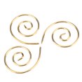 thumbnail image 3 of Spiral Cable Knitting Needle, Lightweight Strong Practicality Circular Knitting Needle  For Hats Gold, 3 of 8