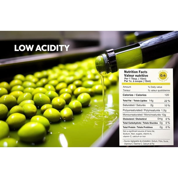 Golden Spoon Extra Virgin Olive Oil 3L – First Cold Press, High