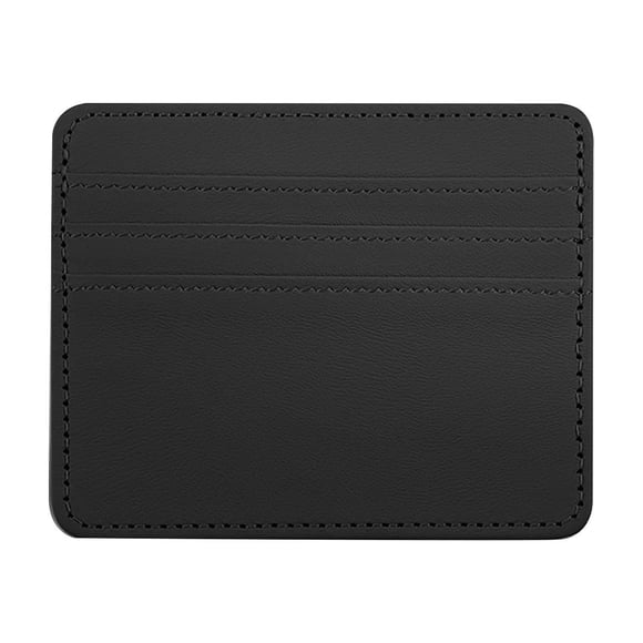 Slim Card Holder, Ultra-Thin RFID Blocking Front Pocket Wallet for Men & Women, Minimalist Leather Card Case with ID Window, Compact Credit Card Organizer
