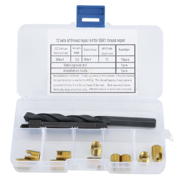 Thread Repair Kit, Convenient Practical Ergonomic  For Home